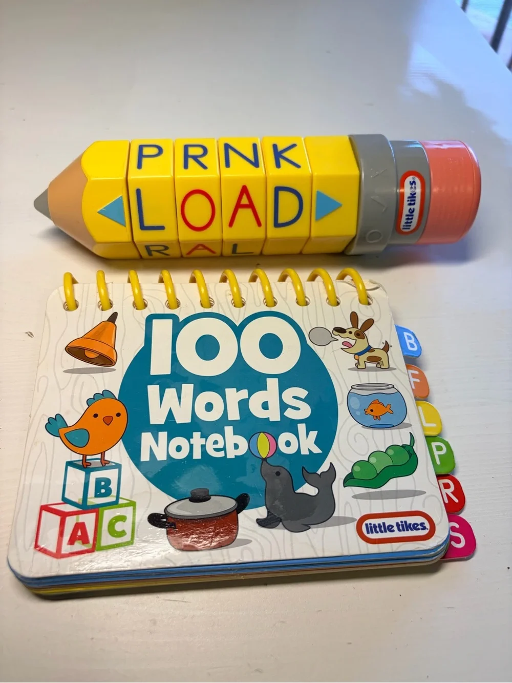 Little Tikes Learn Play 100 Words Spell Spin Pencil Interactive Spelling Toy